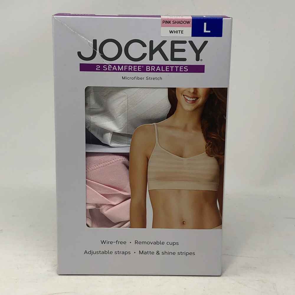 Jockey Women's  Micro Seamfree Cami Strap Bralette - Picture 4 of 4